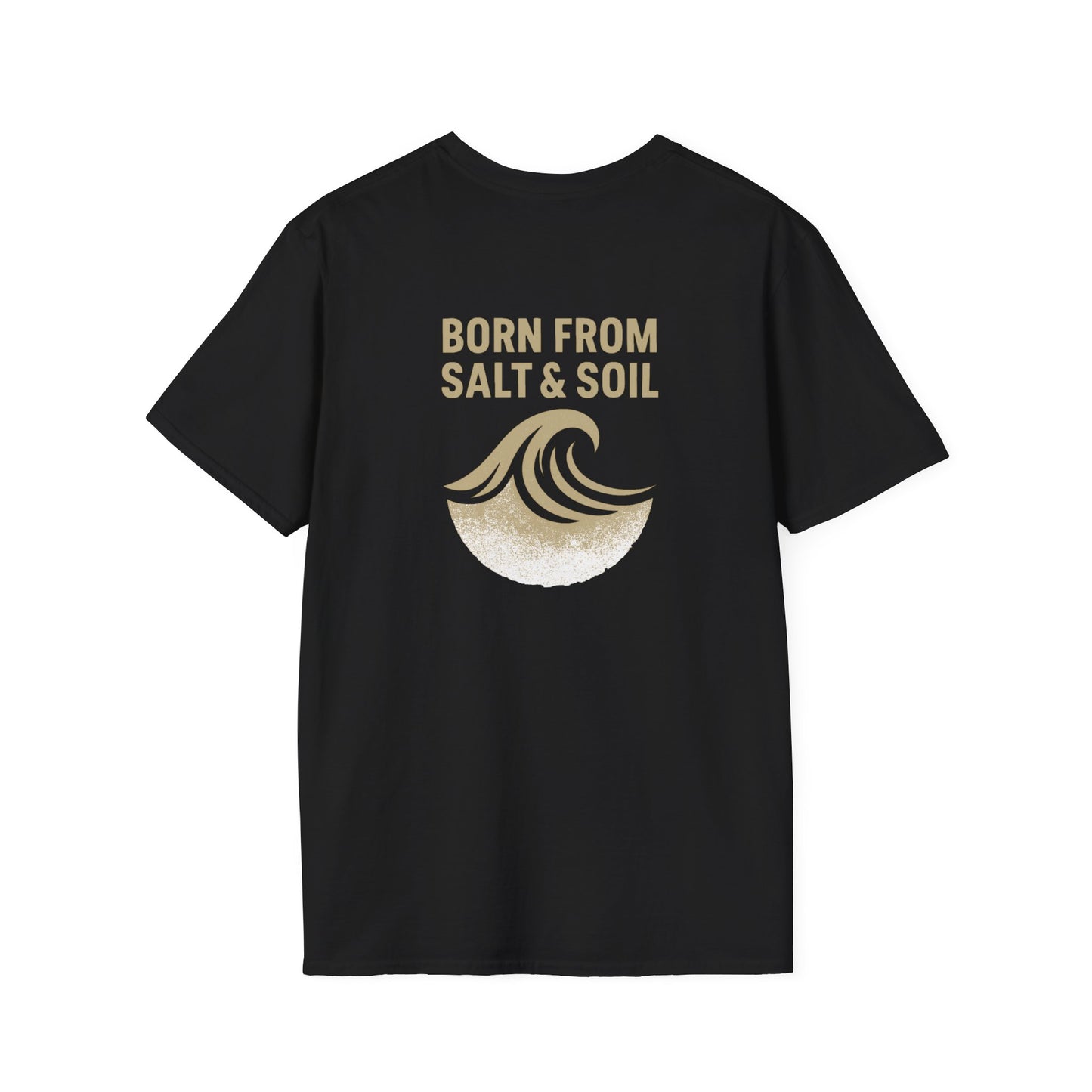 "Born From Salt & Soil"- Wave Emblem -TEE