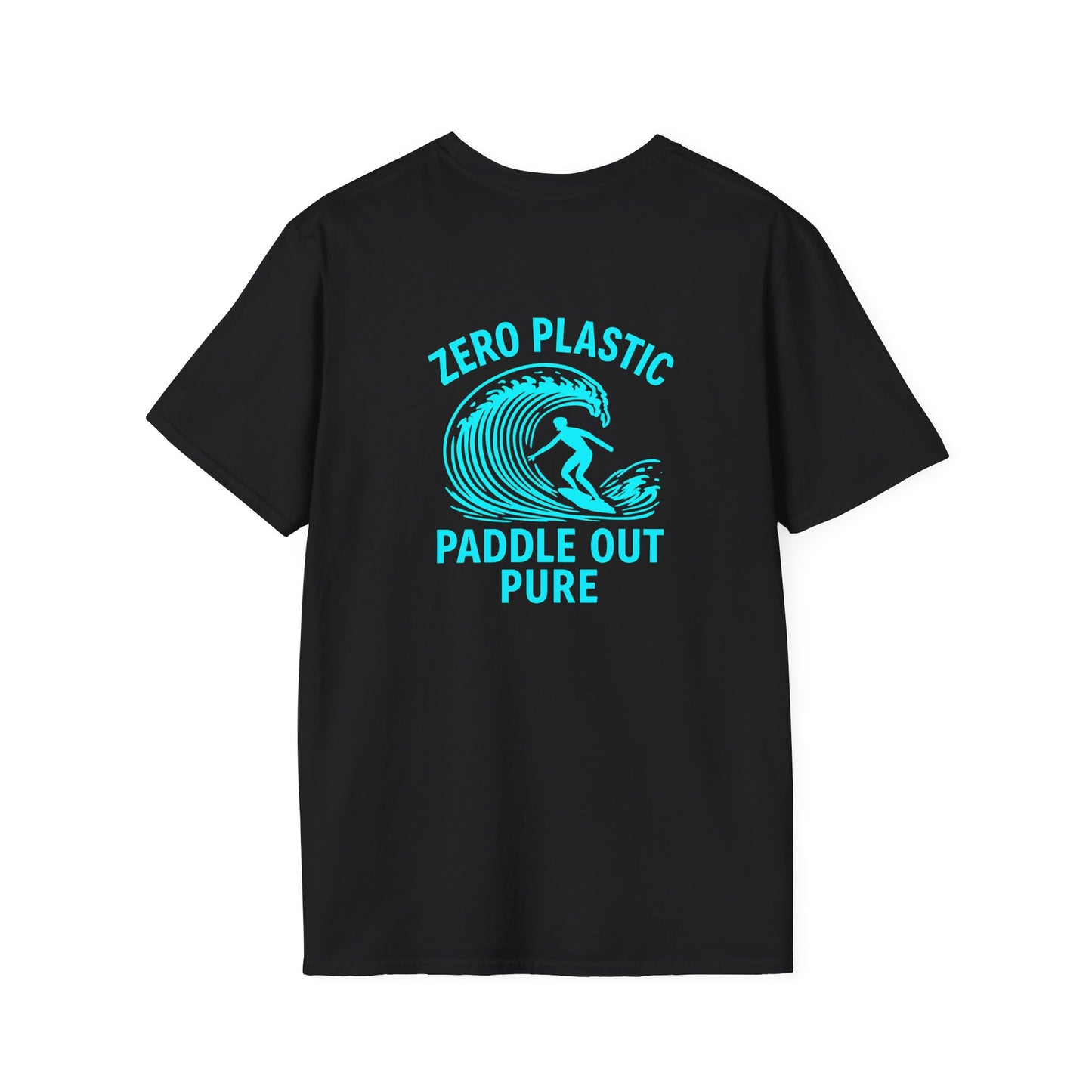 Zero Plastic Wave "Paddle Out Pure" -TEE