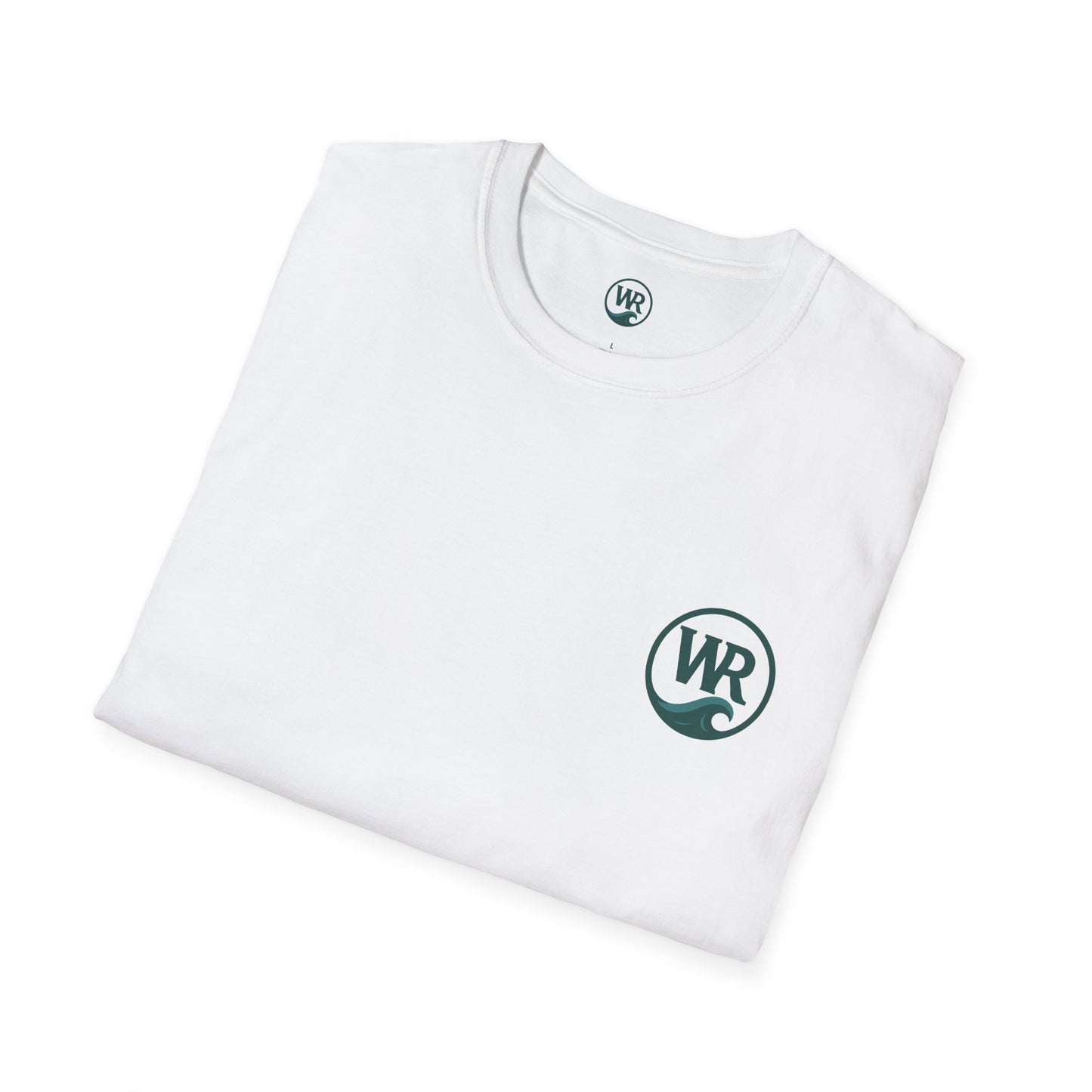 waveroot backside logo TEE