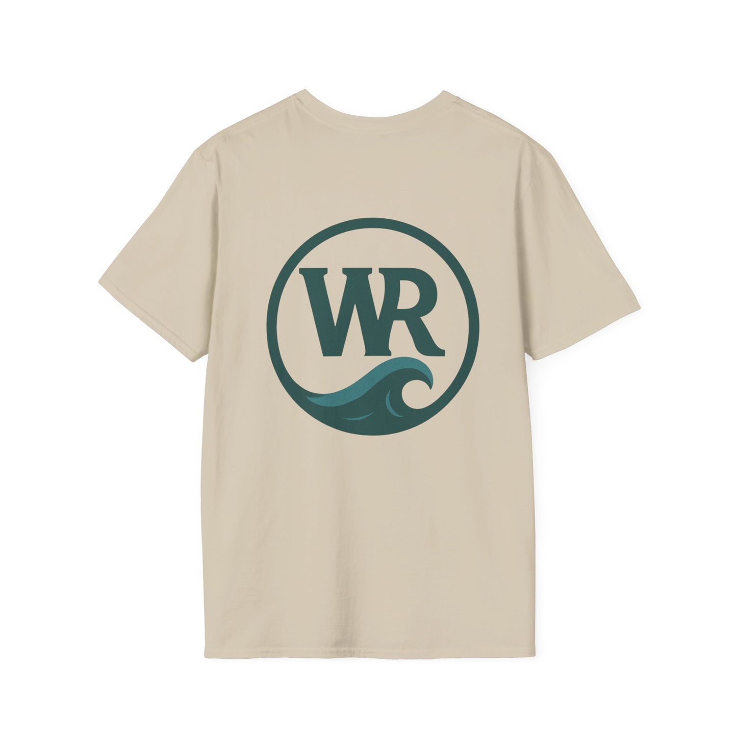 waveroot backside logo TEE