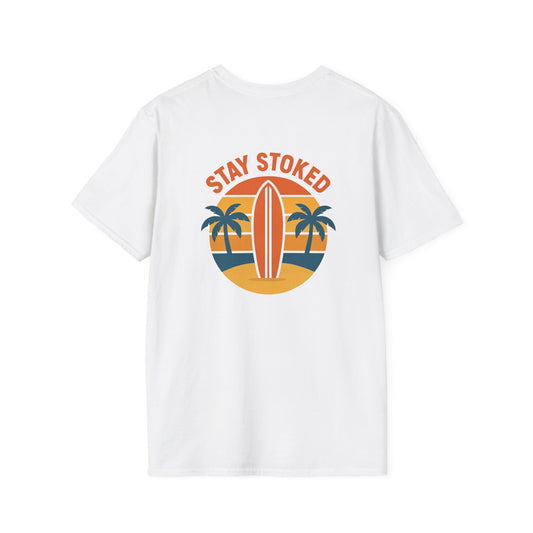 Retro Surf Vibes "Stoked"-TEE