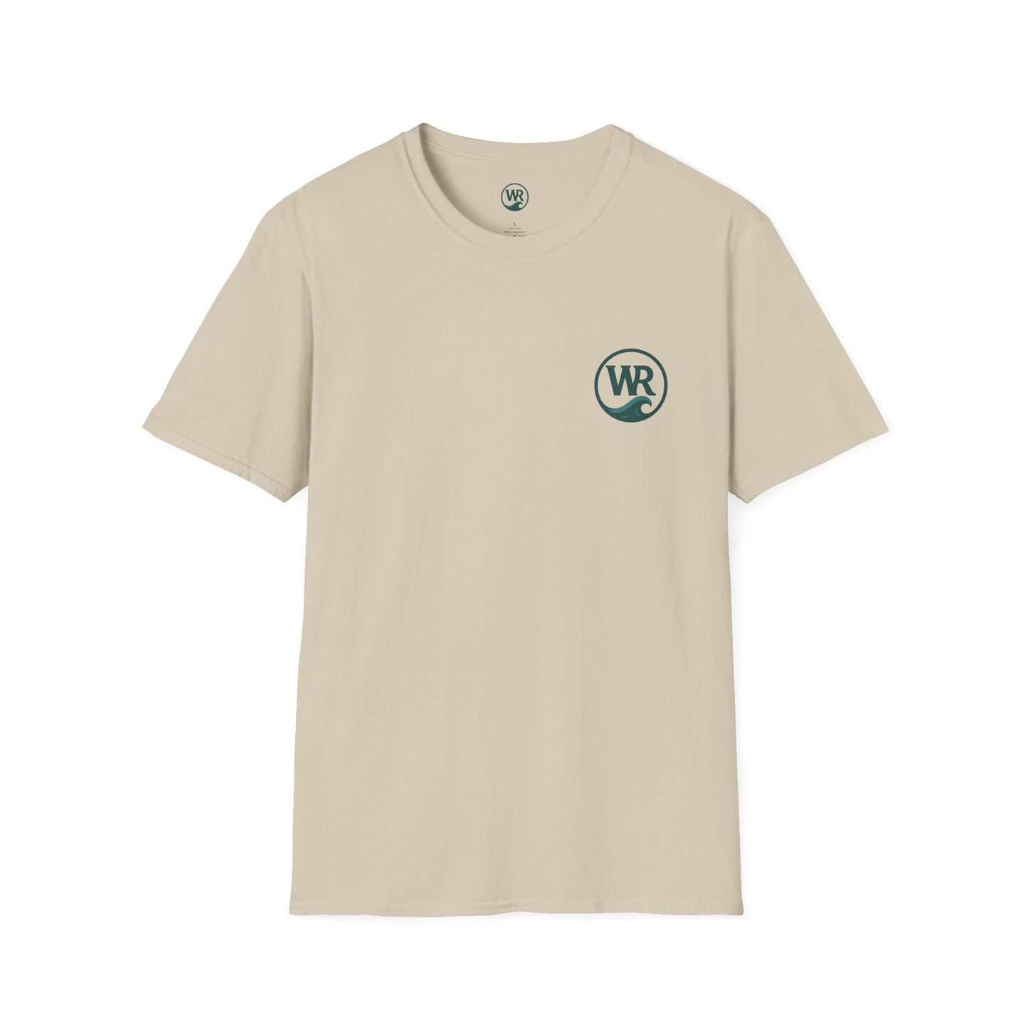 waveroot backside logo TEE