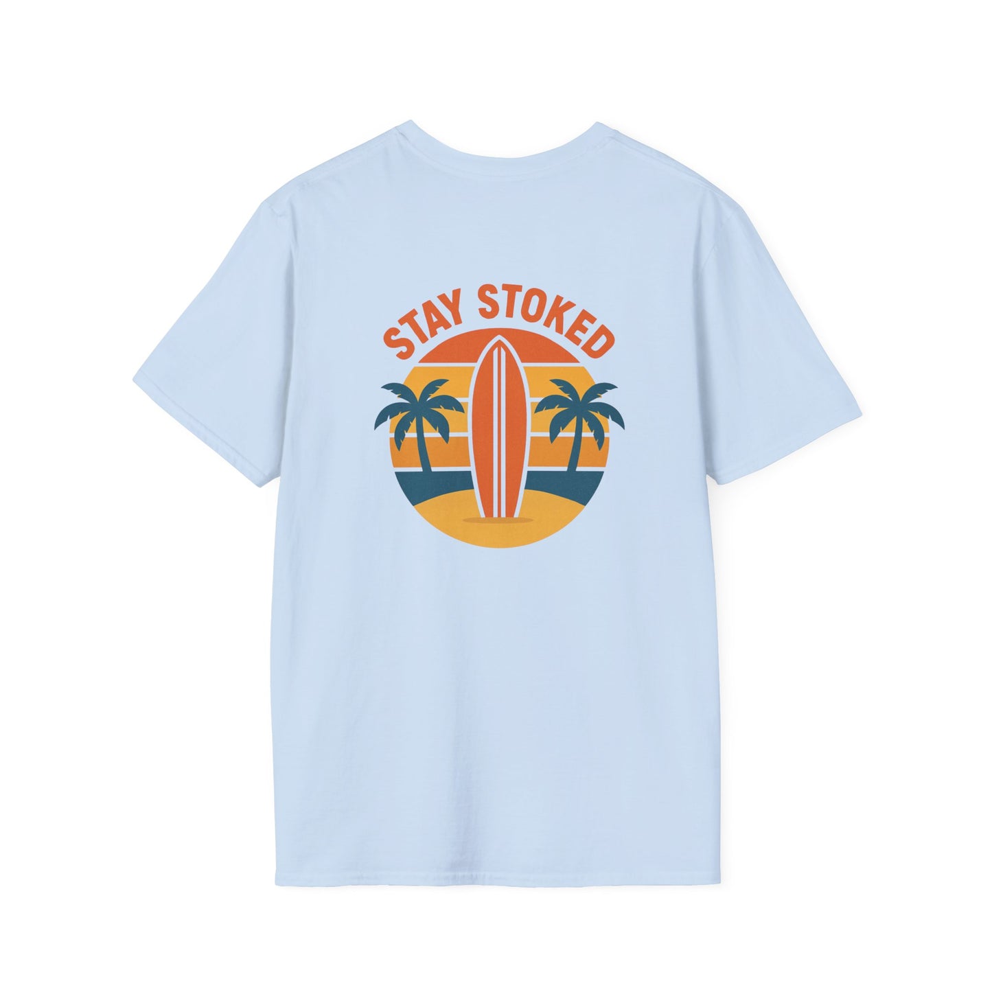 Retro Surf Vibes "Stoked"-TEE