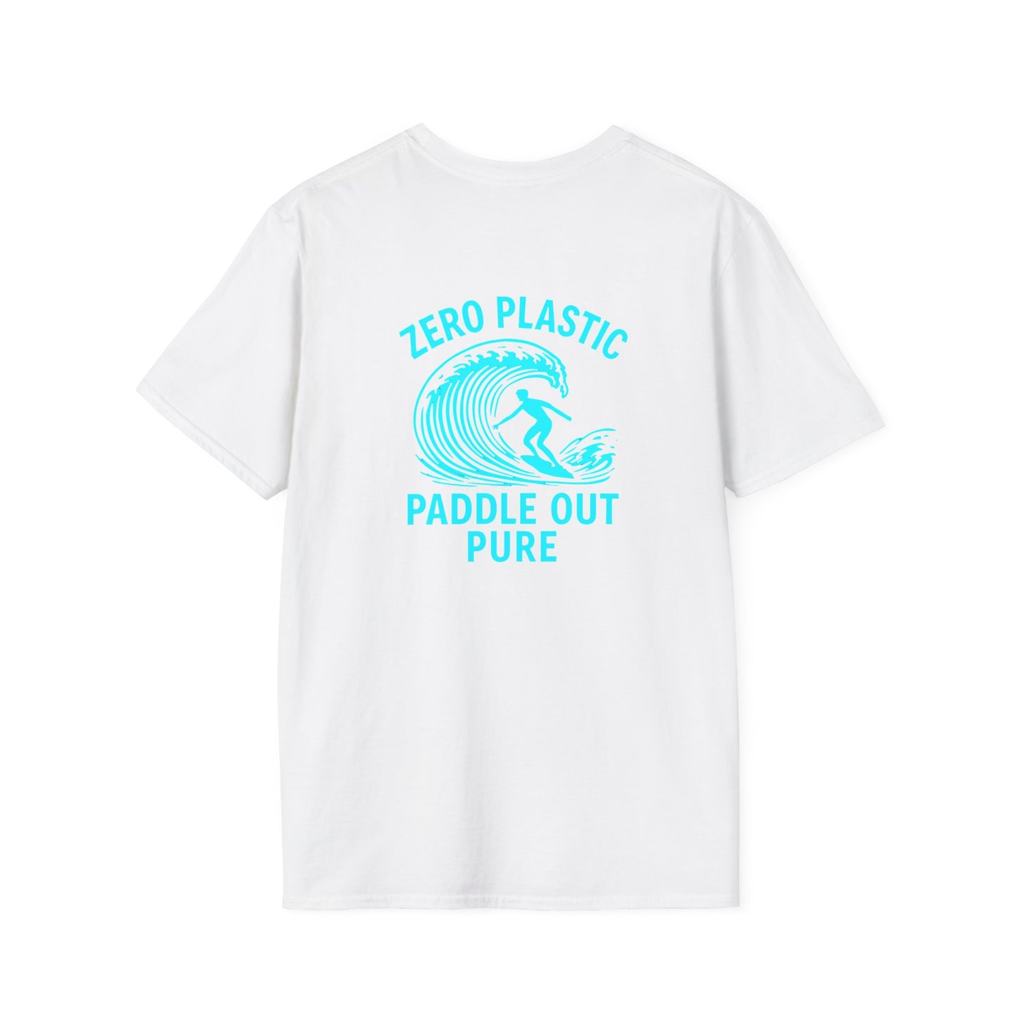 Zero Plastic Wave "Paddle Out Pure" -TEE